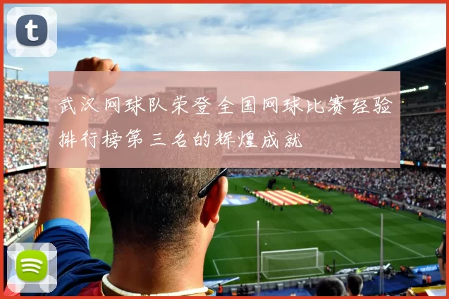 武汉网球队荣登全国网球比赛经验排行榜第三名的辉煌成就